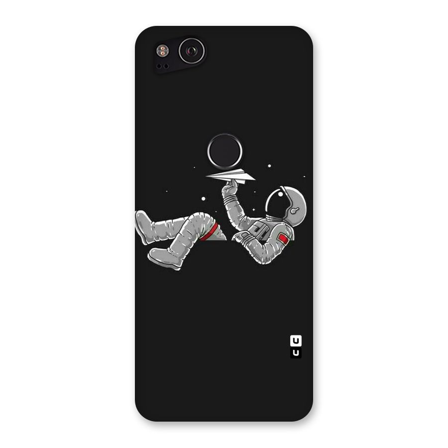 Spaceman Flying Back Case for Google Pixel 2