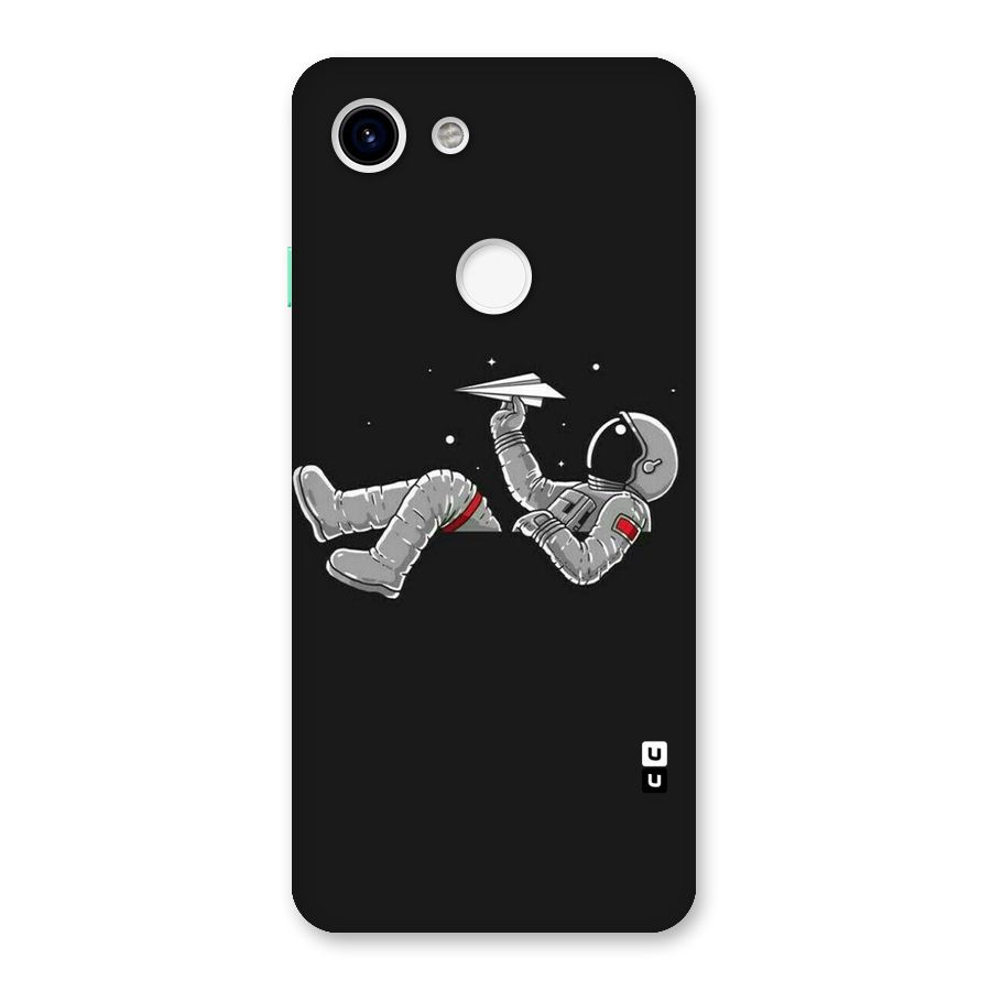 Spaceman Flying Back Case for Google Pixel 3