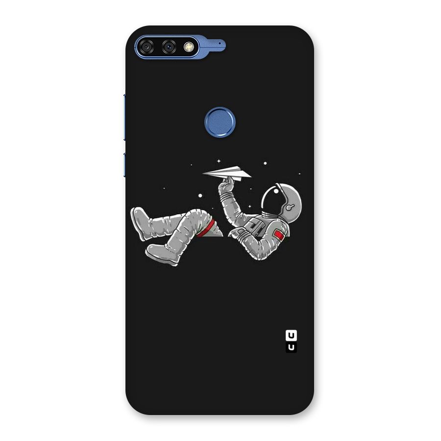 Spaceman Flying Back Case for Honor 7C
