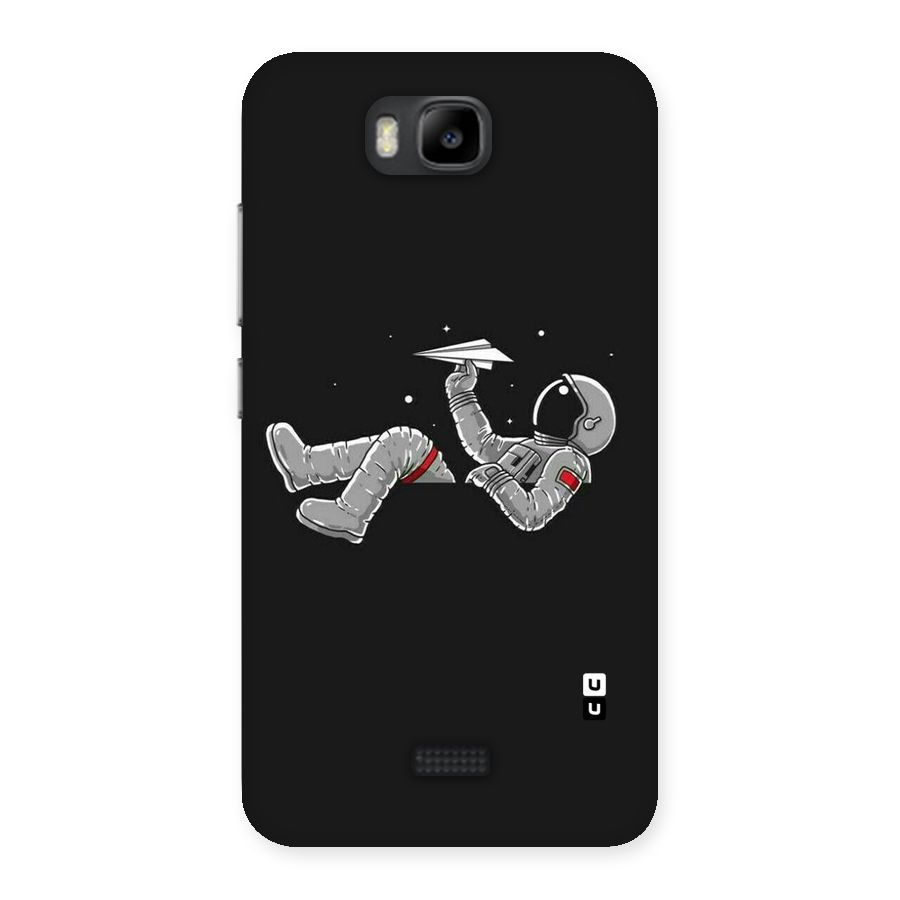 Spaceman Flying Back Case for Honor Bee