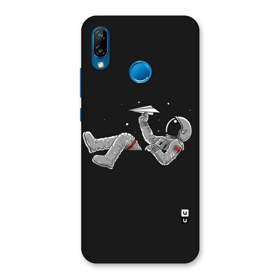 Spaceman Flying Back Case for Huawei P20 Lite