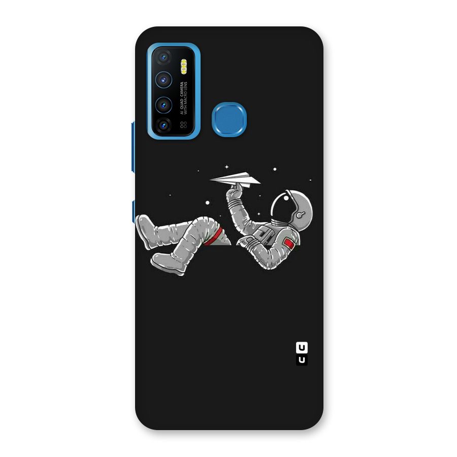 Spaceman Flying Back Case for Infinix Hot 9
