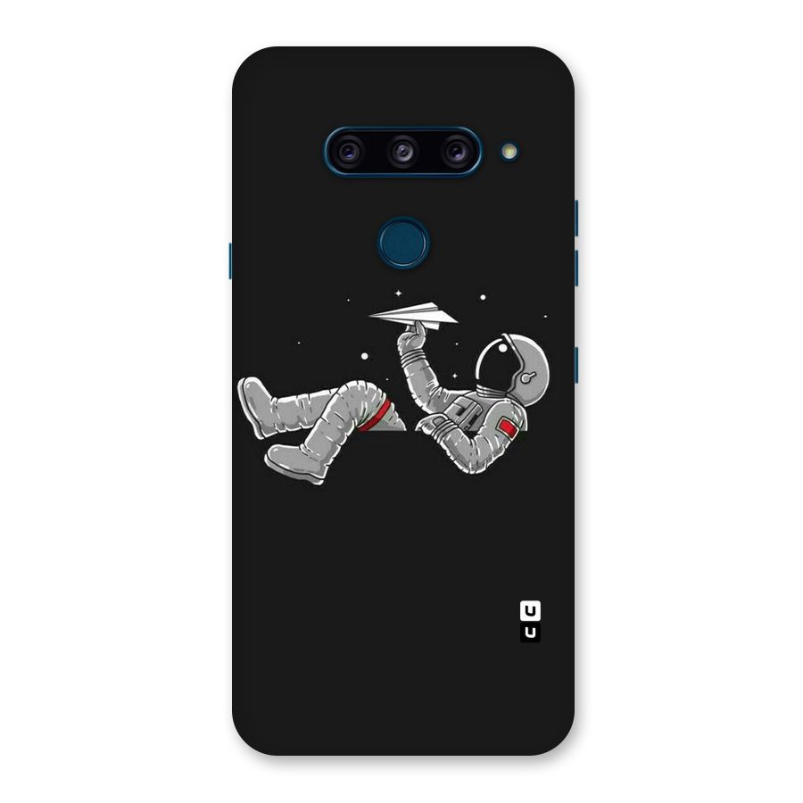 Spaceman Flying Back Case for LG  V40 ThinQ
