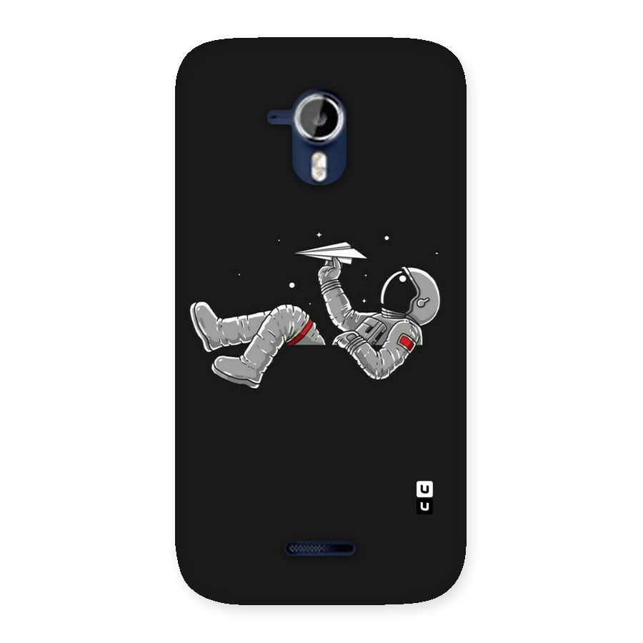 Spaceman Flying Back Case for Micromax Canvas Magnus A117