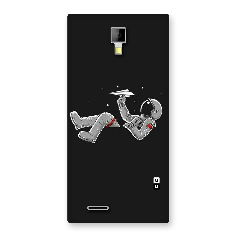 Spaceman Flying Back Case for Micromax Canvas Xpress A99