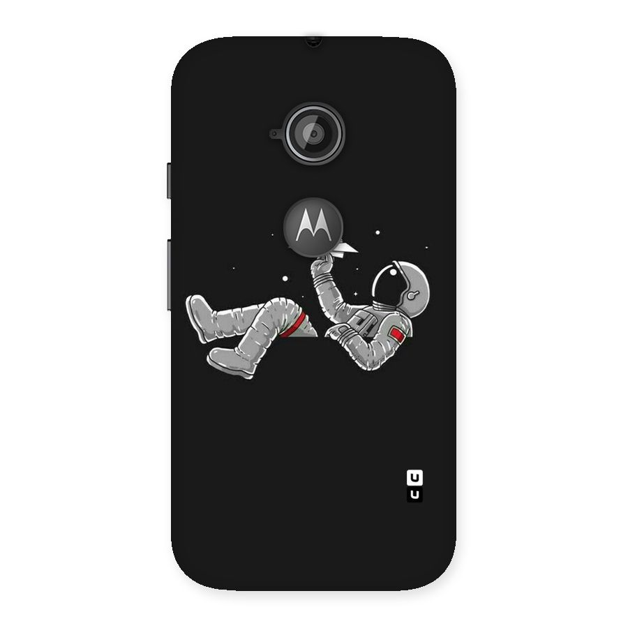 Spaceman Flying Back Case for Moto E 2nd Gen