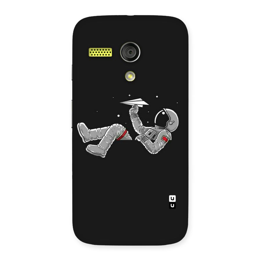 Spaceman Flying Back Case for Moto G