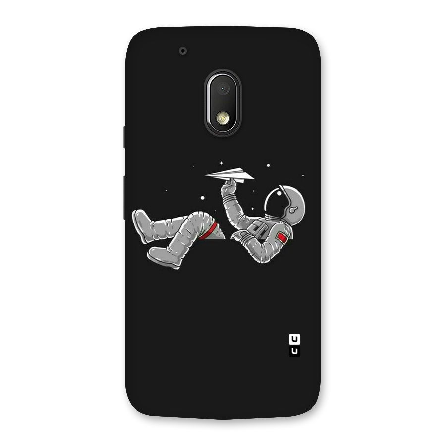 Spaceman Flying Back Case for Moto G4 Play