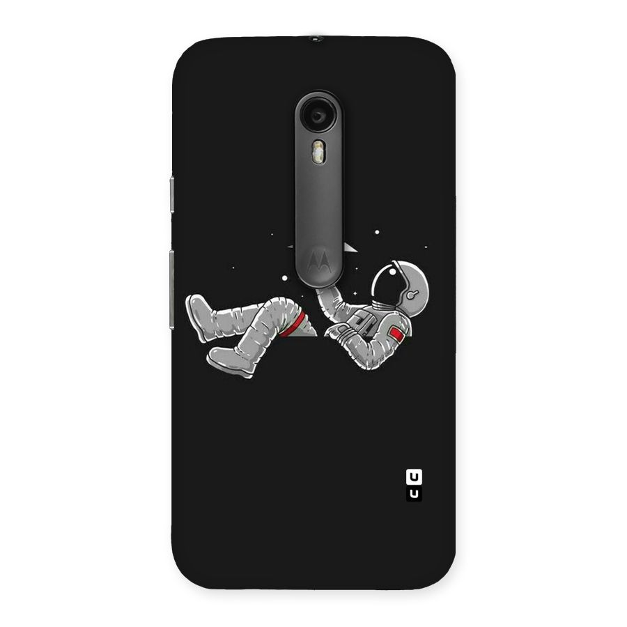 Spaceman Flying Back Case for Moto G Turbo