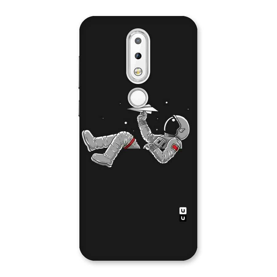 Spaceman Flying Back Case for Nokia 6.1 Plus