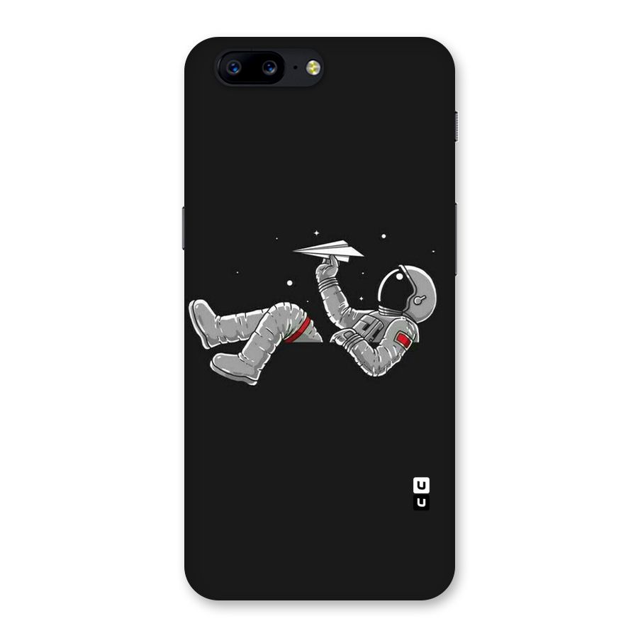 Spaceman Flying Back Case for OnePlus 5