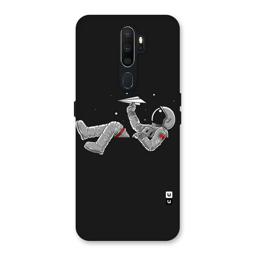 Spaceman Flying Back Case for Oppo A5 (2020)
