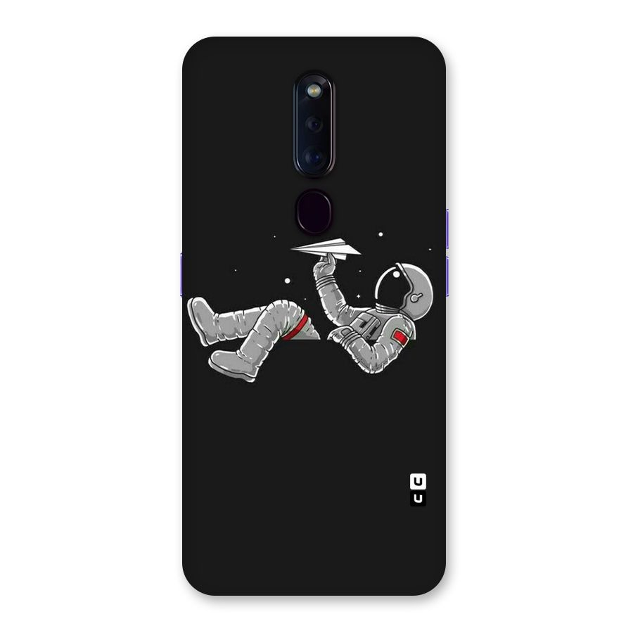 Spaceman Flying Back Case for Oppo F11 Pro
