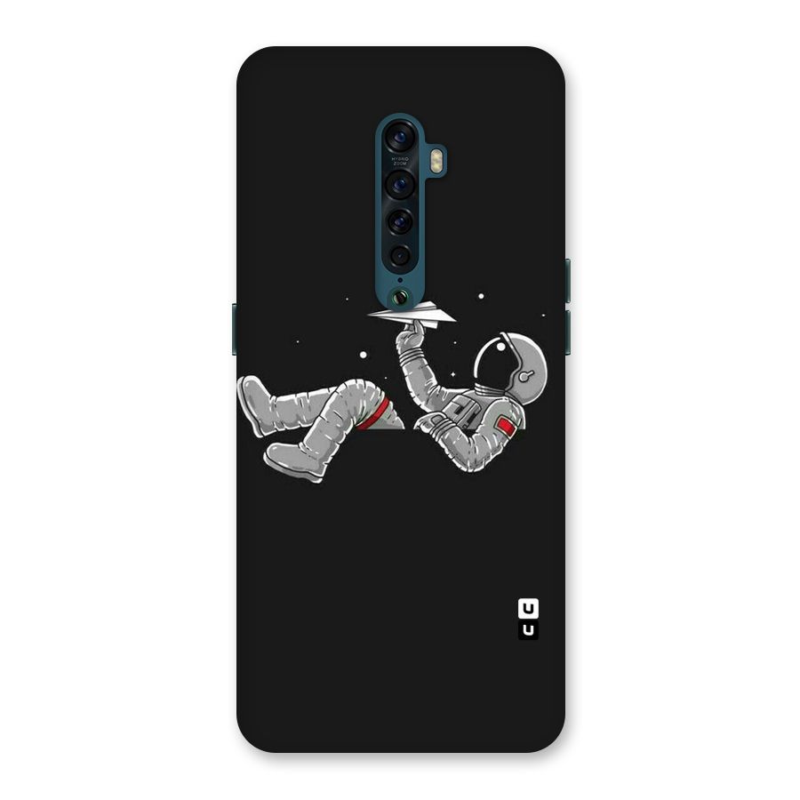 Spaceman Flying Back Case for Oppo Reno2