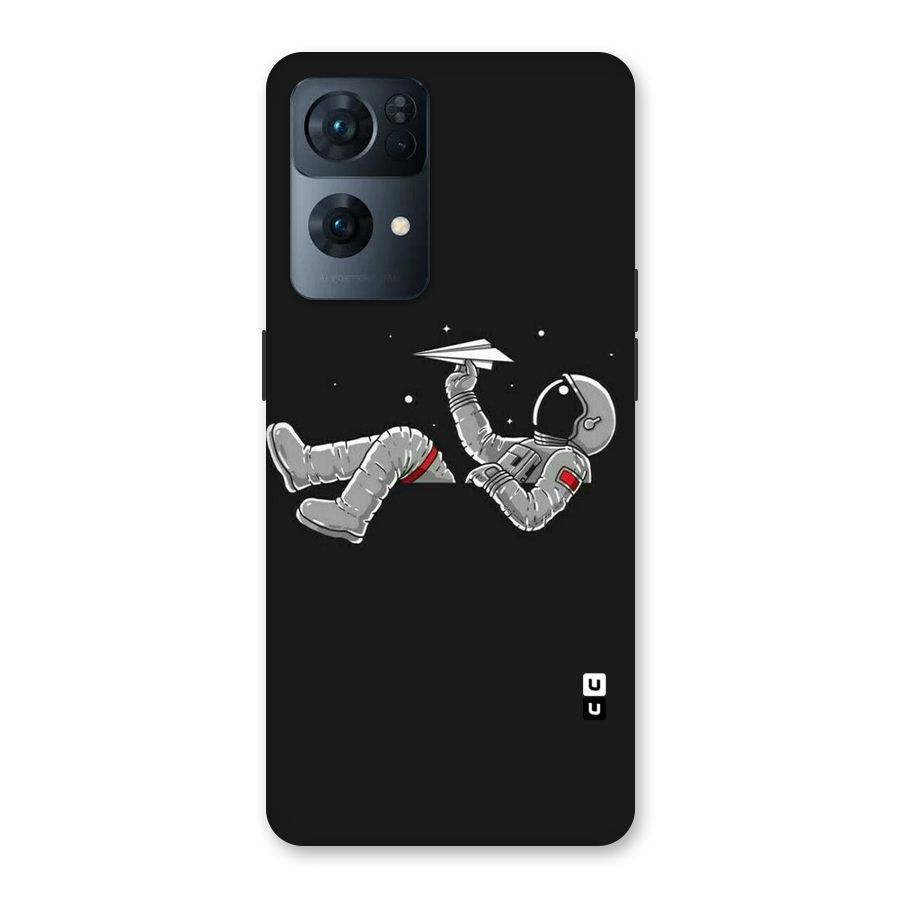 Spaceman Flying Back Case for Oppo Reno7 Pro 5G