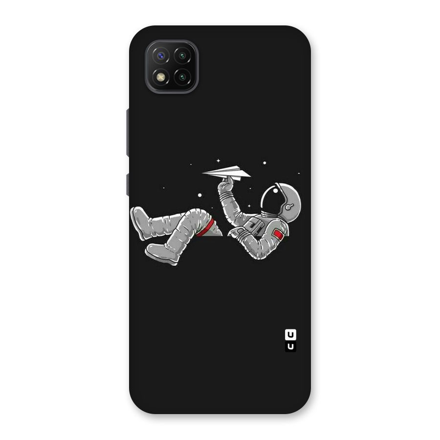 Spaceman Flying Back Case for Poco C3