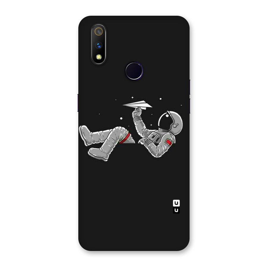 Spaceman Flying Back Case for Realme 3 Pro