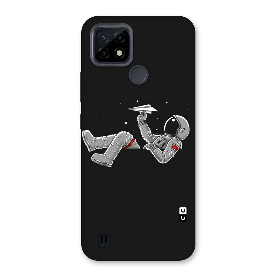 Spaceman Flying Back Case for Realme C21