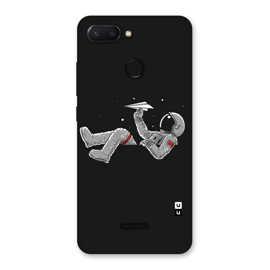 Spaceman Flying Back Case for Redmi 6
