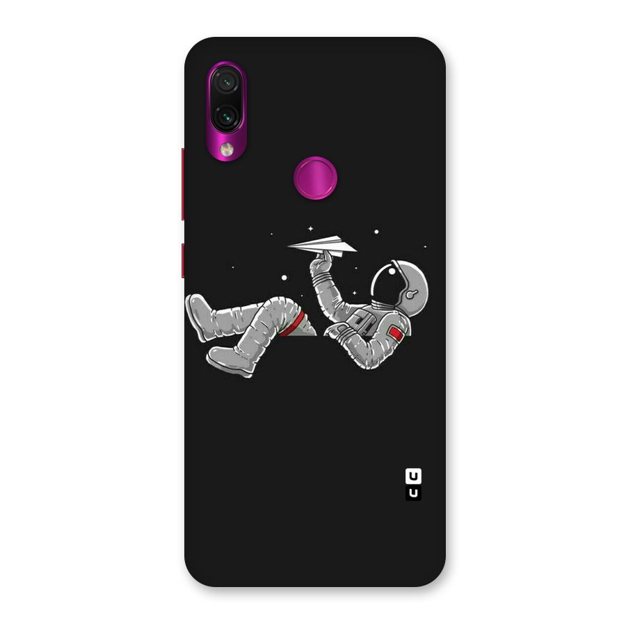 Spaceman Flying Back Case for Redmi Note 7 Pro