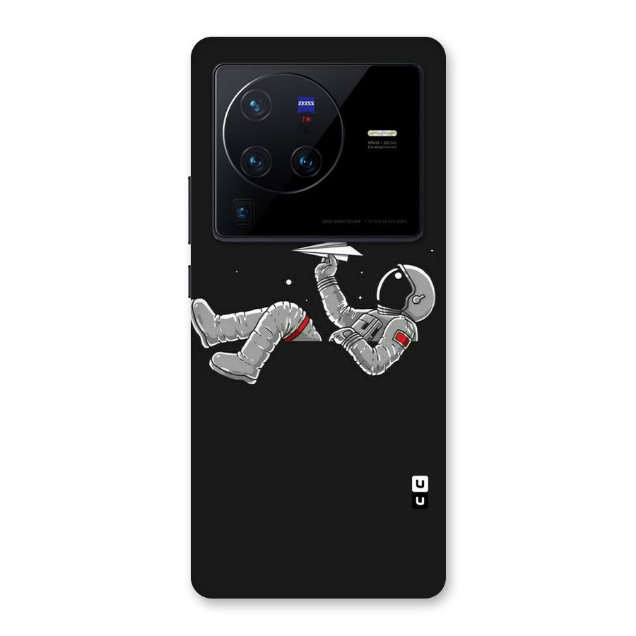 Spaceman Flying Back Case for Vivo X80 Pro