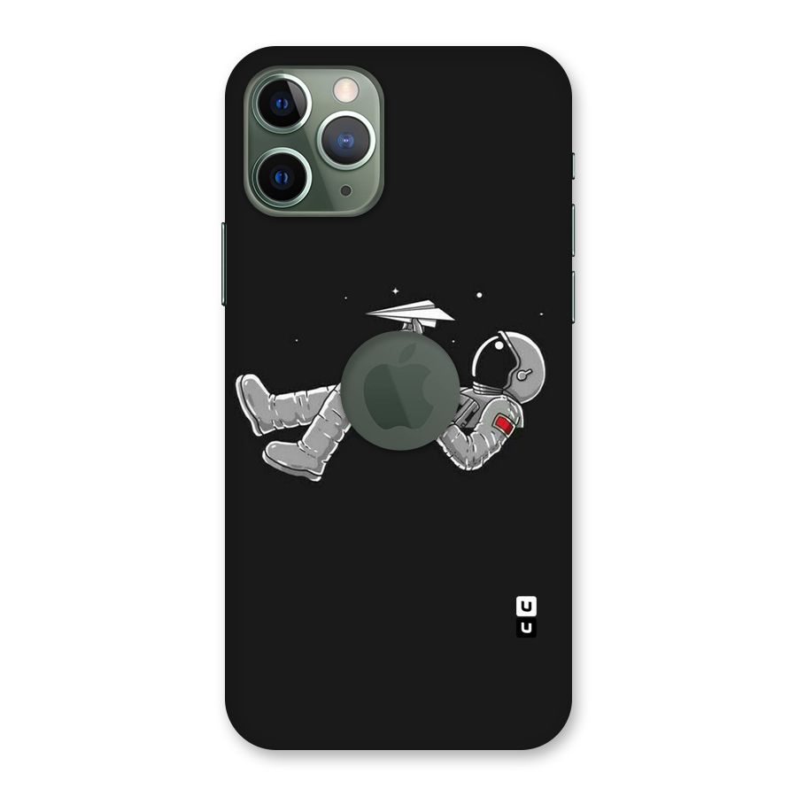 Spaceman Flying Back Case for iPhone 11 Pro Logo  Cut