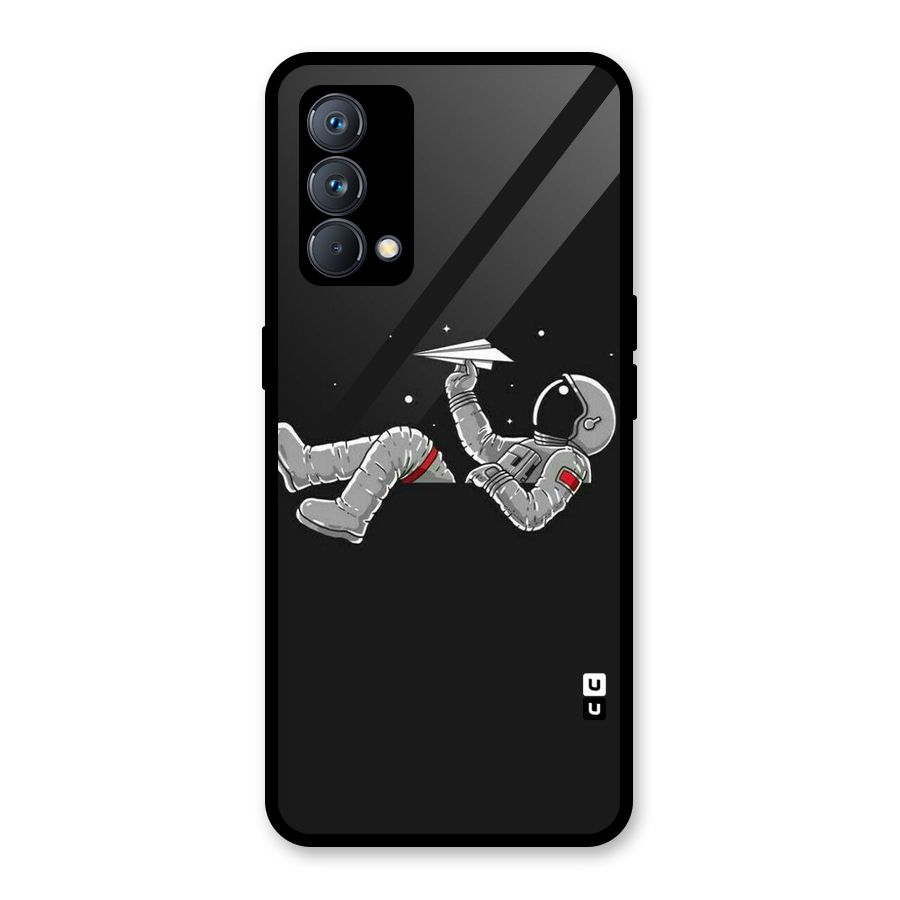 Spaceman Flying Glass Back Case for Realme GT Master Edition