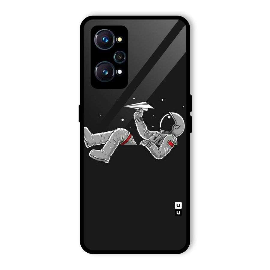 Spaceman Flying Glass Back Case for Realme GT Neo2