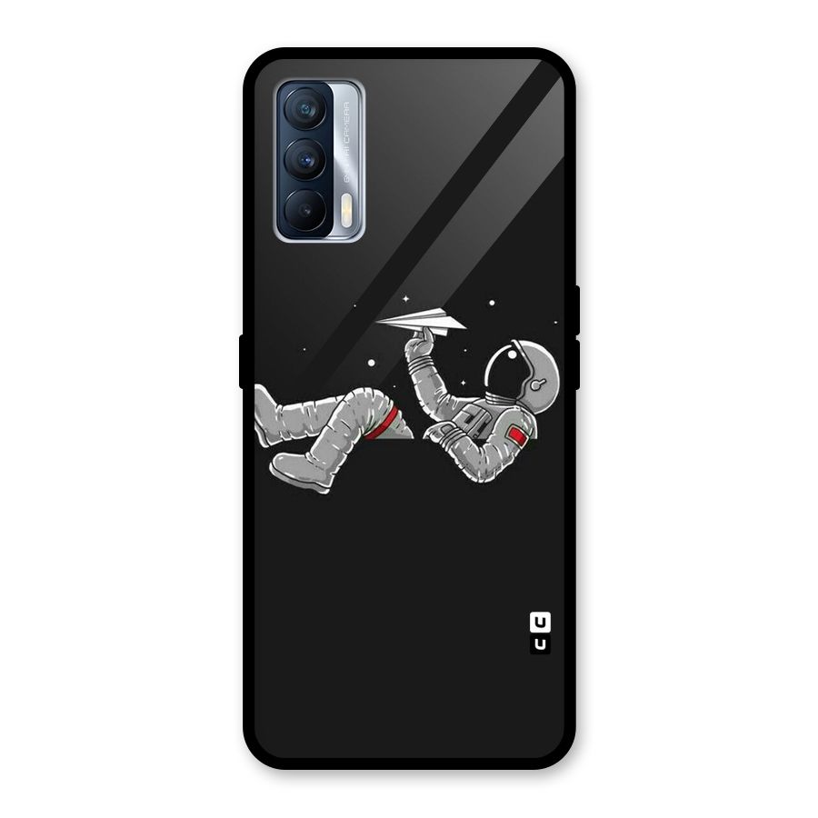 Spaceman Flying Glass Back Case for Realme X7