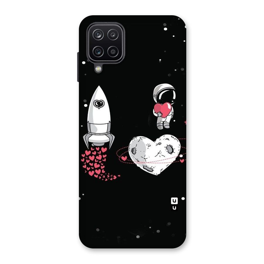 Spaceman Love Back Case for Galaxy A12