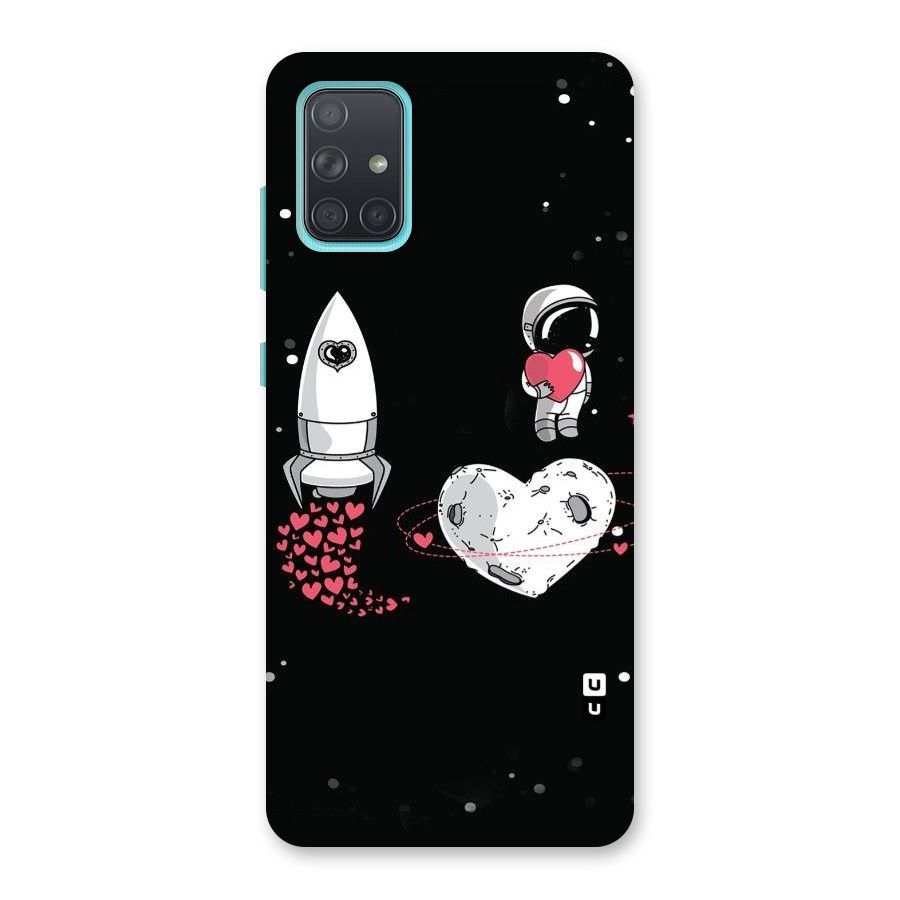 Spaceman Love Back Case for Galaxy A71