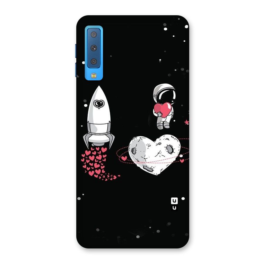Spaceman Love Back Case for Galaxy A7 (2018)