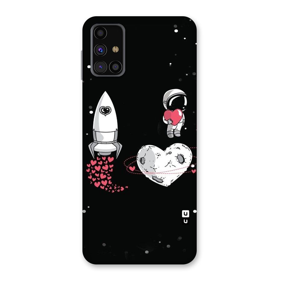 Spaceman Love Back Case for Galaxy M31s