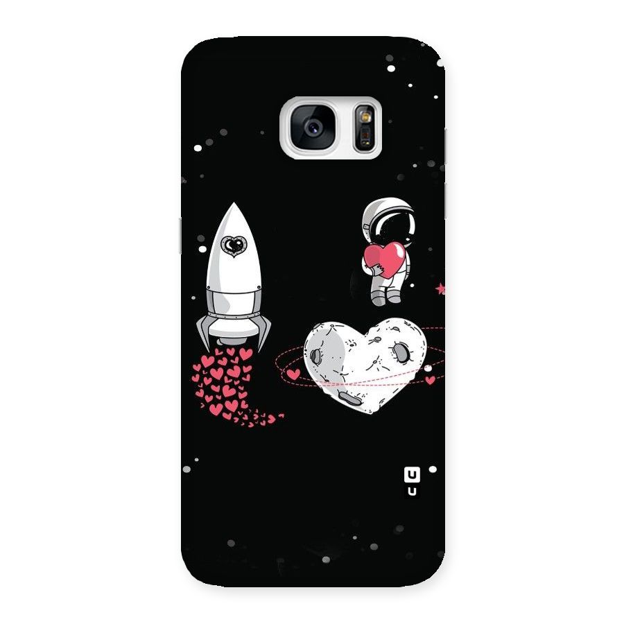 Spaceman Love Back Case for Galaxy S7 Edge