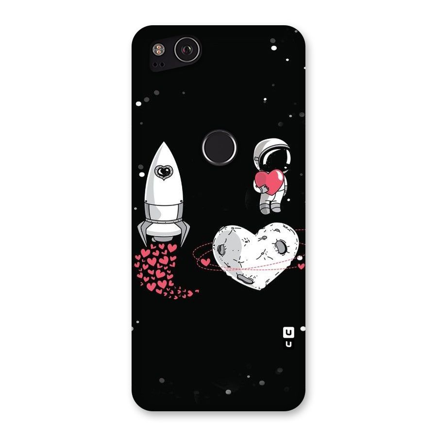 Spaceman Love Back Case for Google Pixel 2