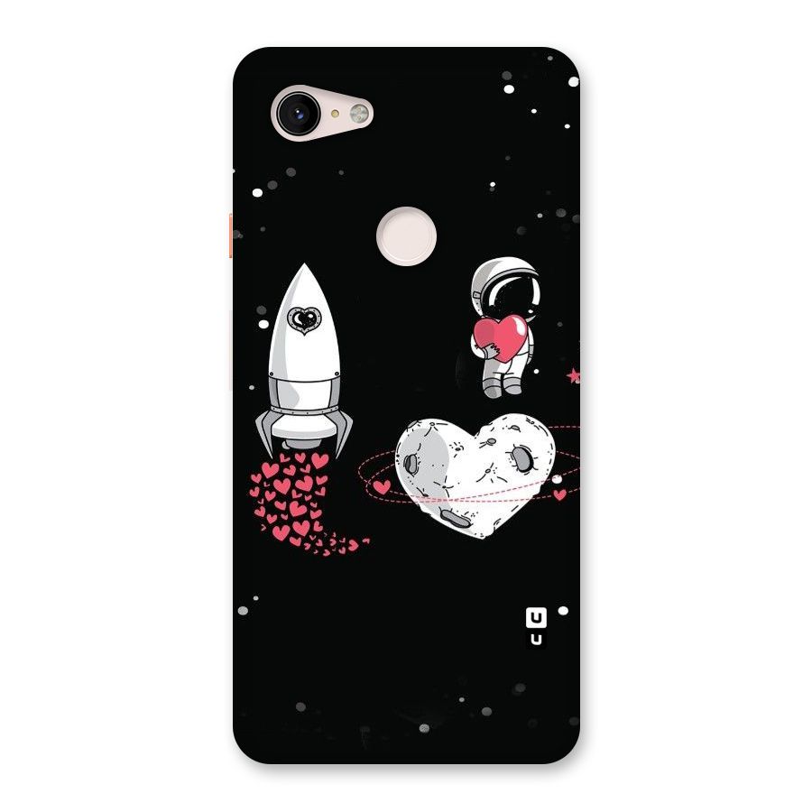 Spaceman Love Back Case for Google Pixel 3 XL