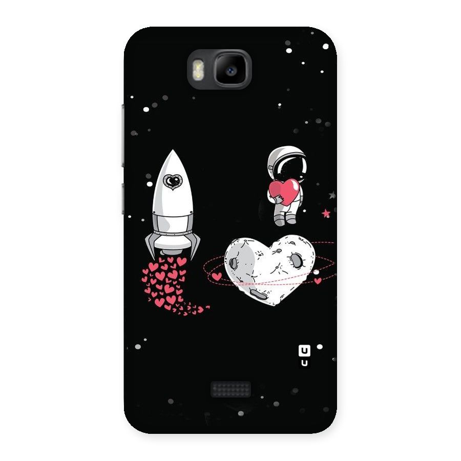 Spaceman Love Back Case for Honor Bee