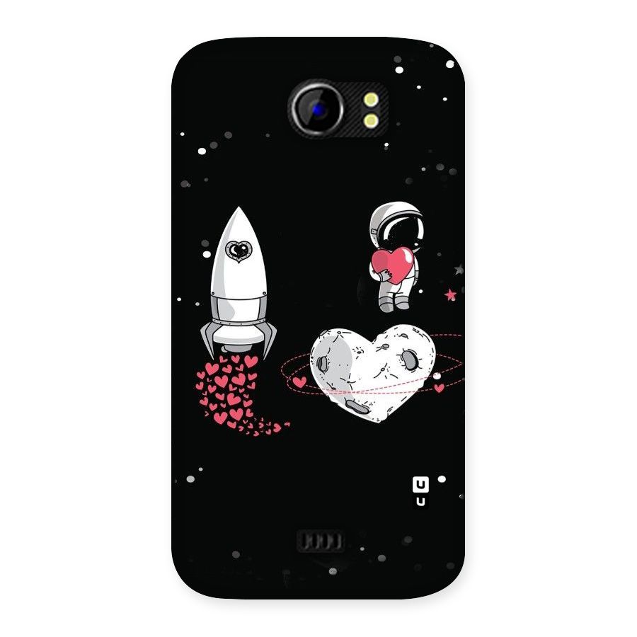 Spaceman Love Back Case for Micromax Canvas 2 A110