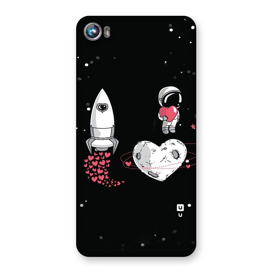 Spaceman Love Back Case for Micromax Canvas Fire 4 A107