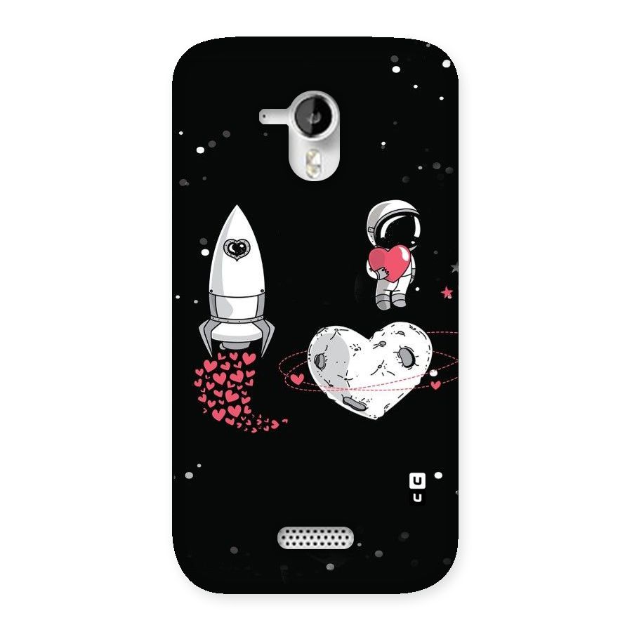 Spaceman Love Back Case for Micromax Canvas HD A116