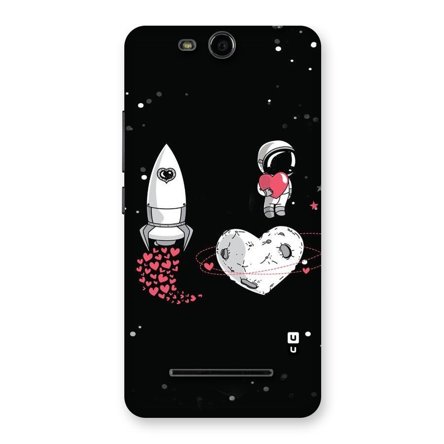 Spaceman Love Back Case for Micromax Canvas Juice 3 Q392