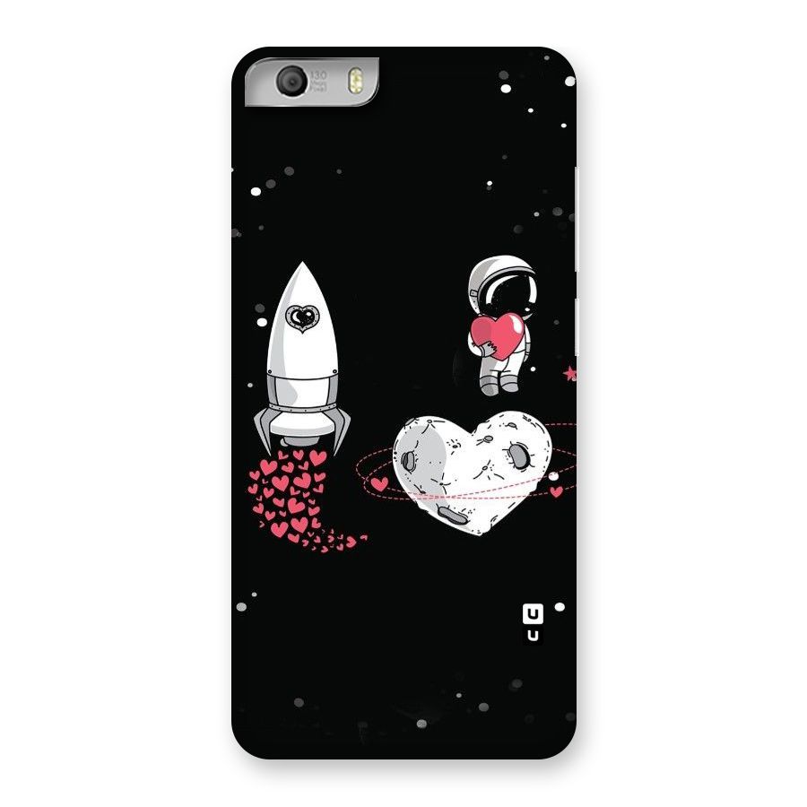 Spaceman Love Back Case for Micromax Canvas Knight 2