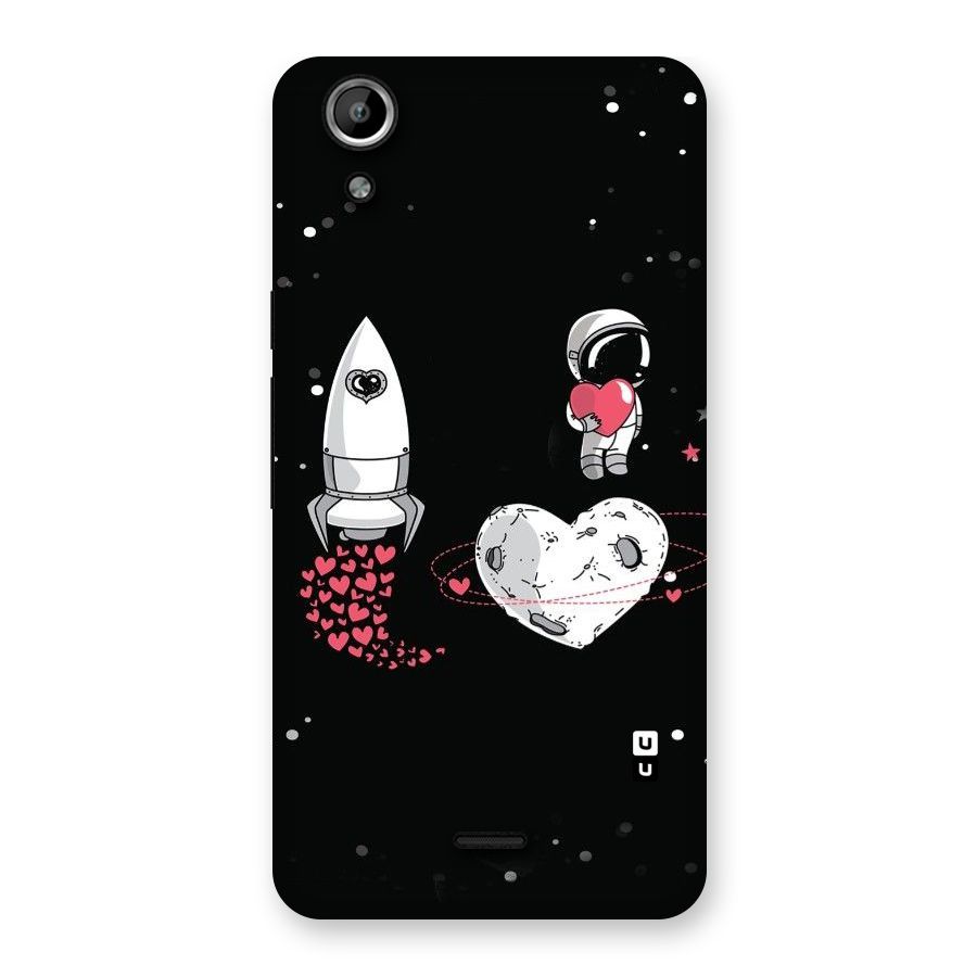 Spaceman Love Back Case for Micromax Canvas Selfie Lens Q345