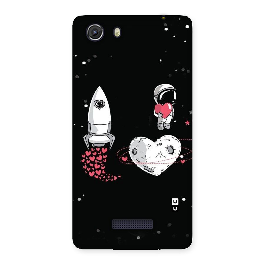 Spaceman Love Back Case for Micromax Unite 3