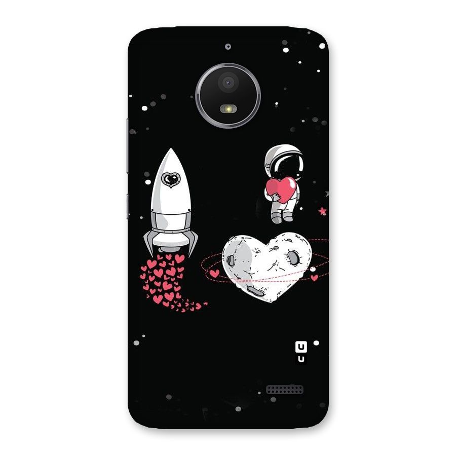 Spaceman Love Back Case for Moto E4