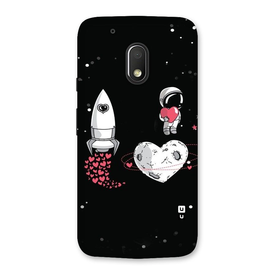 Spaceman Love Back Case for Moto G4 Play