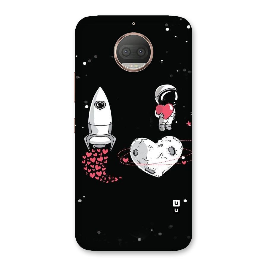 Spaceman Love Back Case for Moto G5s Plus