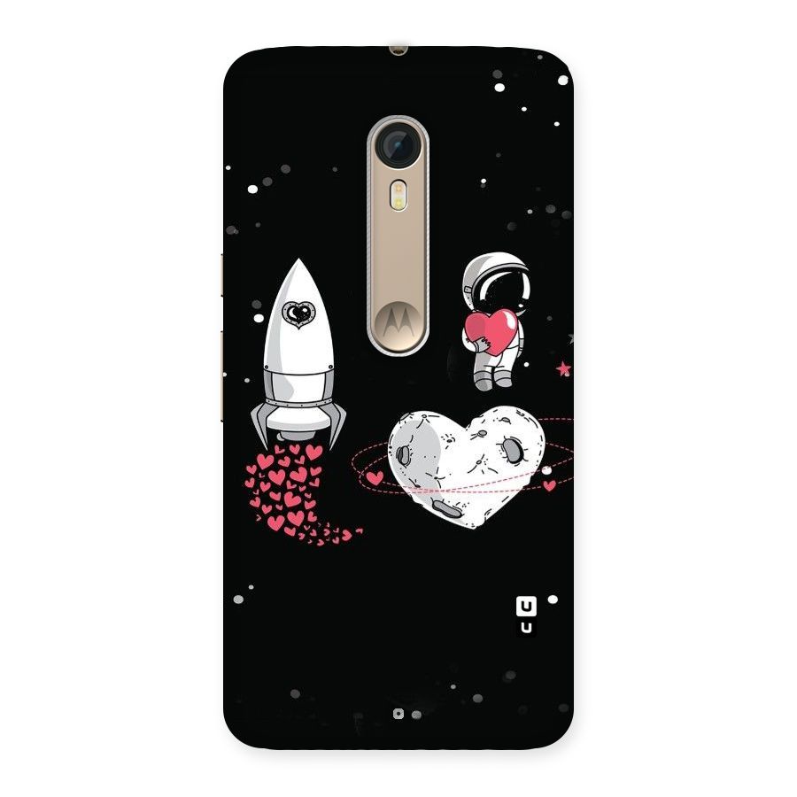 Spaceman Love Back Case for Motorola Moto X Style