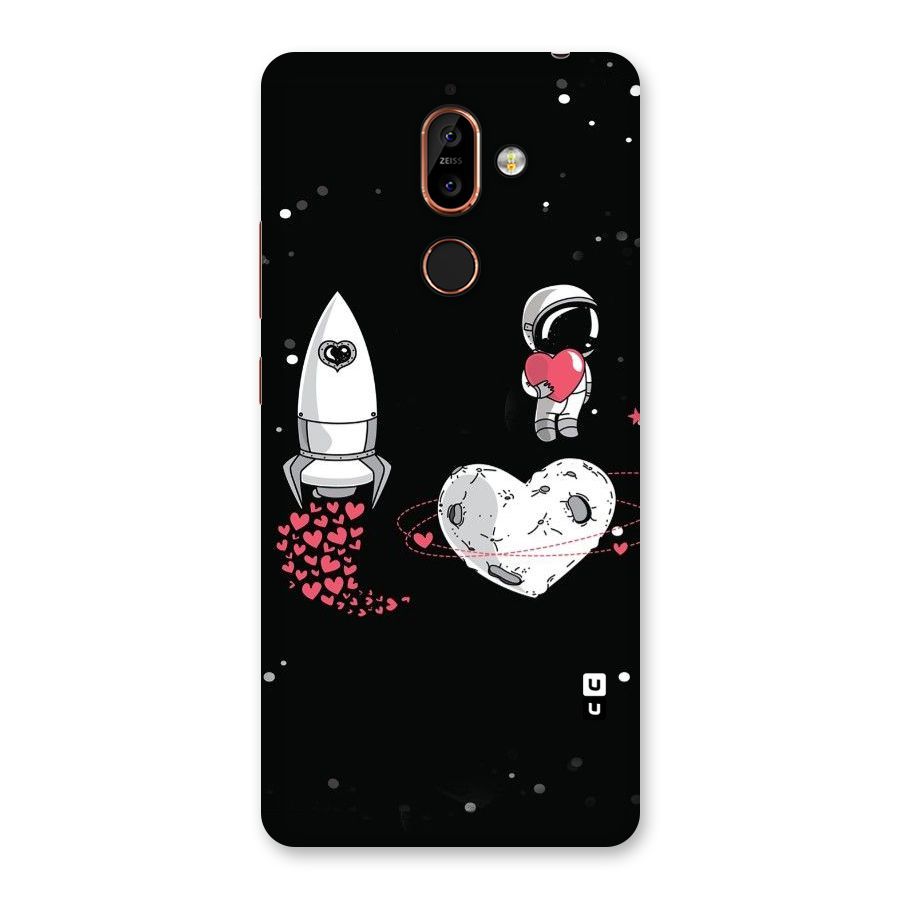 Spaceman Love Back Case for Nokia 7 Plus