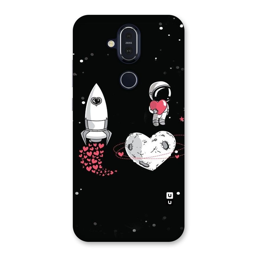 Spaceman Love Back Case for Nokia 8.1